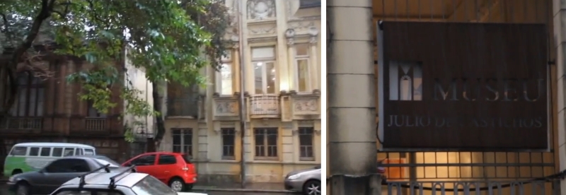 Um passeio pelo Museu Júlio de Castilhos O museu está dividido em duas casas. A primeira, vermelha, foi onde viveu Júlio de Castilhos. A amarela, ao lado, foi a que se tornou um anexo do museu após ser adquirida pelo governo estadual em 1980. “É possível perceber uma diferença arquitetônica entre as duas, já que uma casa foi construída em 1887 e a outra na segunda década do Século XX”, destaca. Uma boa dica, diz Gabriel, é atravessar a rua e observar a fachada das duas casas. “De fora podemos perceber de forma bem marcada essa diferença arquitetônica entre as duas casas”, aponta.